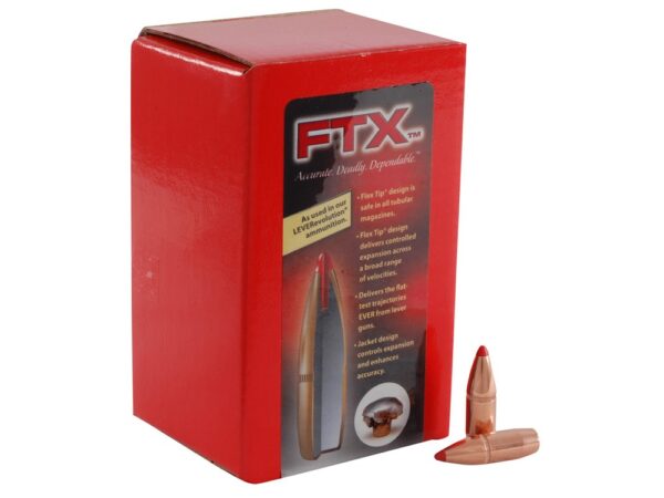 Hornady - 30cal (.308) 160gr FTX (30-30) BULLET 100/Bx