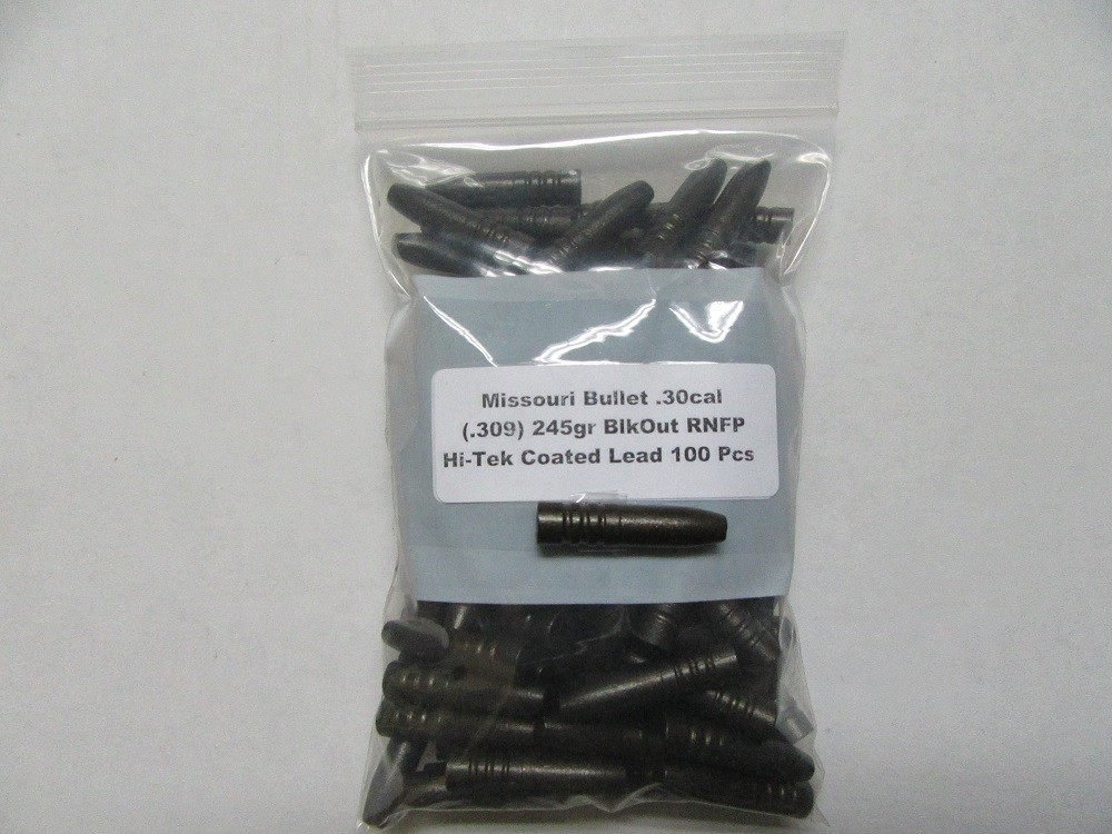 Missouri Bullet Co Missouri Bullet Co. - CAST 300 BLKOUT 245gr RNFP COATED 100/Bag