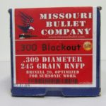 Missouri Bullet Co. - CAST 300 BLKOUT 245gr RNFP COATED 250/Box