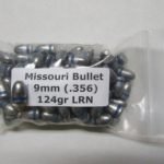 Missouri Bullet Co. - 9mm (.356) 124gr LEAD SMALLBALL 100/Bag   