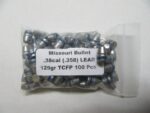 Missouri Bullet Co - 38/357 (.358) 125gr Lead Bullet TCFP #2 100/Bag