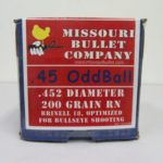 Missouri Bullet Co - 45 cal (.452) 200gr RNFB Oddball /500