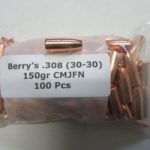 Berry's - 30-30 (.308) 150gr BULLET FP 100/Bag