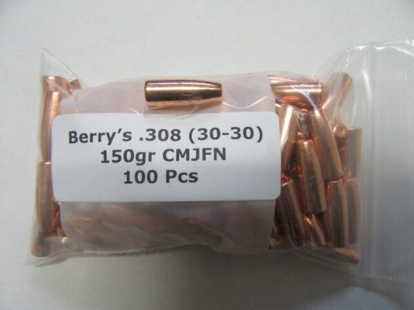 Berry's - 30-30 (.308) 150gr BULLET FP 100/Bag
