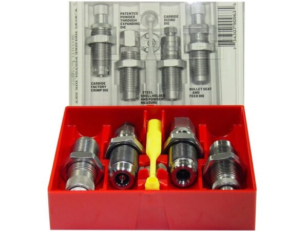 LEE - 40 S&W/10MM CARBIDE DLX 4 DIE SET, S/H #19