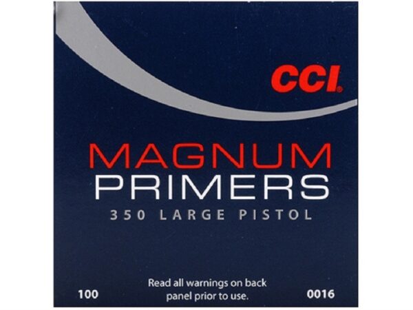 CCI - PRIMER #350 LARGE PISTOL MAG 100/SLEEVE