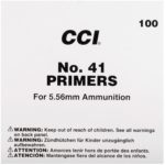 CCI - #41 NATO SPEC SMALL RIFLE PRIMERS 100/SLEEVE
