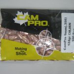 CamPro - 9mm (.355) 124gr CMJRN 100/Bag