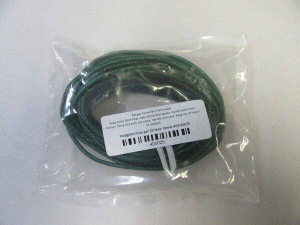 Hodgdon - Lacquered Cannon Fuse, Water Resistant 25 Feet per Pak