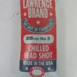 LAWRENCE - CHILLED SHOT #8 25LB BAG