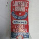 LAWRENCE - CHILLED SHOT  #9 25LB BAG 