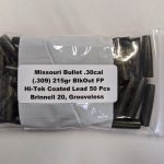 Missouri Bullet Co. - CAST (.309) OEM BLKOUT 215gr FP COATED 50/Bag