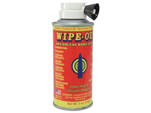 Sharp-Shoot-R - Wipeout Brushless/Bore Gun Cleaner 5.0oz Aerosol