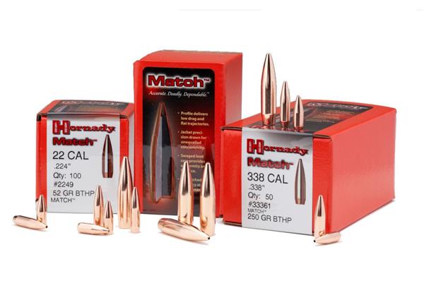 200_30715 HORNADY 30c (.308) 178gr BTHP BULLET MATCH 100/Box - Image 1