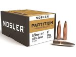 NOSLER 6.5MM (.264) 140gr Sptz BULLET Partition 50/Box