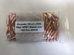 HORNADY 22c (.224) 68gr BTHP BULLET MATCH W/C 100/Bag