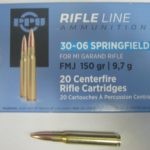 PRVI AMMO 30.06 150gr FMJ M1-GARAND 20/Box