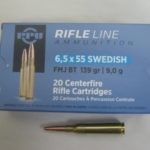 Prvi Ammo 6.5x55mm Swedish Mauser 139gr FMJ 20/Box