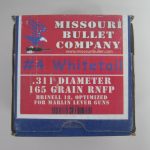 Missouri Bullet Company Cast 30-30 (.311) 165gr RNFP #4 WHTL 250-Box