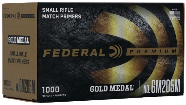 FEDERAL PRIMER GM210M LARGE RIFLE MATCH 1000/Box