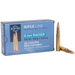 PRVI AMMO 8x57 MAUSER 198gr FMJBT 20/Box