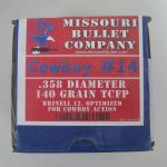 MISSOURI BULLET CAST 38c (.358) 140gr TCFP CB #14 500/Box