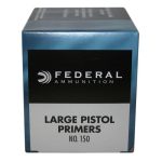 FEDERAL #150 - LARGE PISTOL PRIMERS 1000/Box