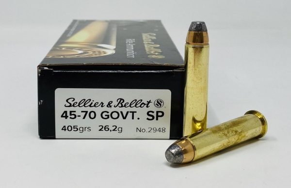 SELLIER & BELLOT AMMO 45-70 GOV'T 405gr SP 20/Box