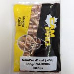 CamPro 45cal (.458) 350gr RS-Spitzer Bullet 50/Bag