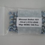 MISSOURI BULLET COMPANY CAST 32c (.313) 98gr DEWC .32 TARGET 100/Bag