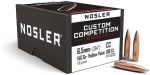 NOSLER 6.5MM(.264)140gr HPBT BULLET CUSTOM 100/Box