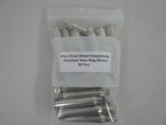 Mixed Headstamp Previously Fired Polished 7mm Mag Rem Nickel Cases 20/bag
