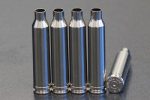 Mixed Headstamp Previously Fired Polished 7mm Mag Rem Nickel Cases 20/bag - Image 2