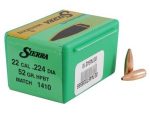 SIERRA 22(.224) 52gr HPBT BULLET MATCHKING 100/Box