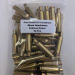 Prev Fired Polished Mixed Headstamp 6.5 Creedmoor Brass Cases 50/Bag