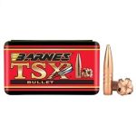 BARNES 30cal (.308) 168gr TSX BULLET BOAT-TAIL 50/Box