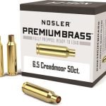Nosler Brass 6.5 Creedmoor Unprimed 50/Box