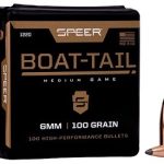 SPEER 6MM (.243) 100gr SPBT BULLET Spitzer 100/Box