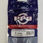 PRVI PARTIZAN BULLET 8MM (.323) 124gr FMJBT w/CANN 50/Bag