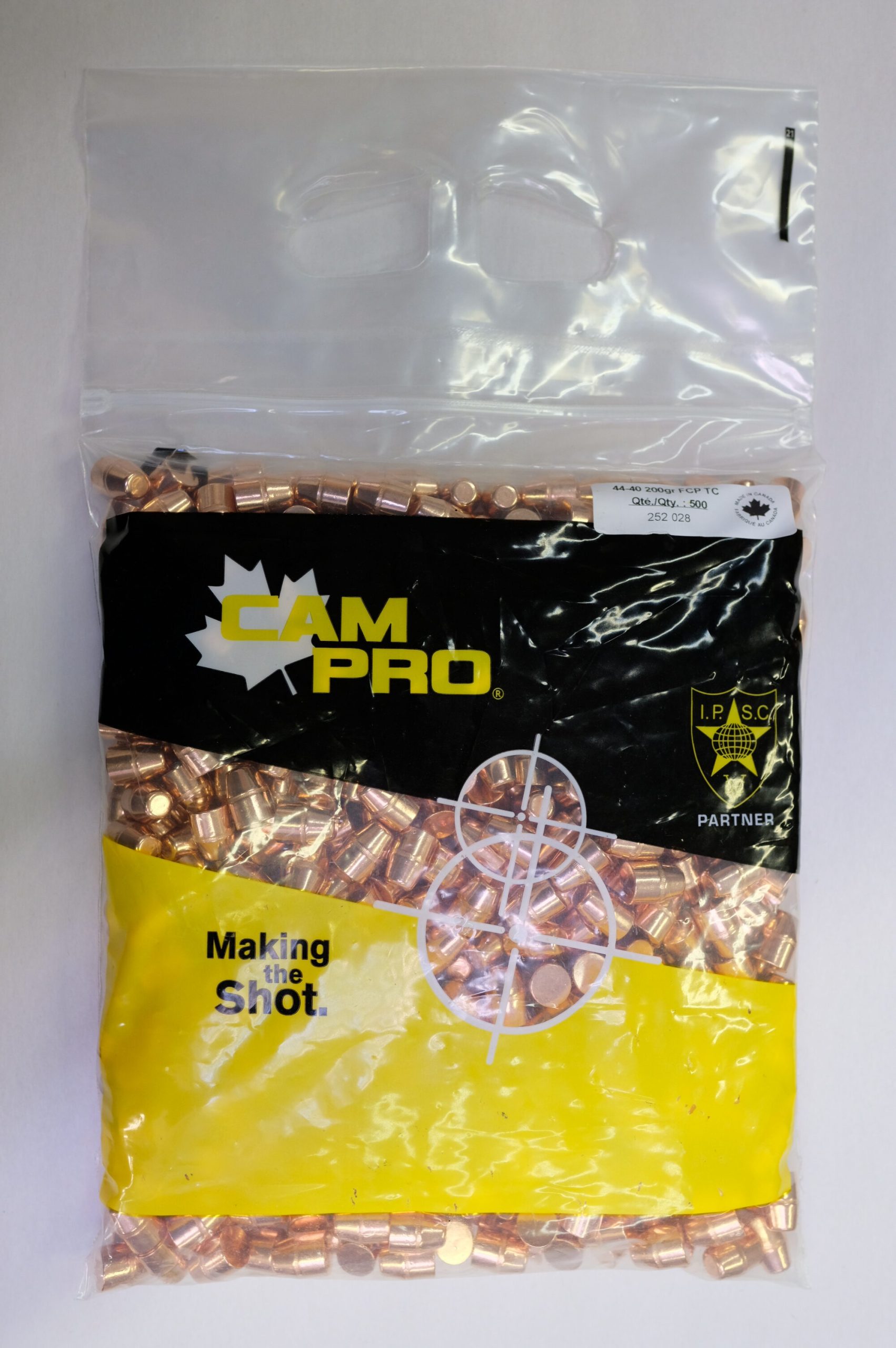 CamPro - 44-40cal (.427) 200gr Trunc Cone FP 500/Bag CamPro - 44-40cal (.427) 200gr Trunc Cone FP 500/Bag