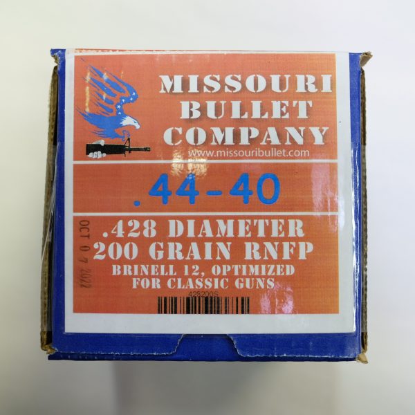 MISSOURI BULLET COMPANY CAST 44-40 (.428) 200gr RNFP 500Box