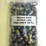 Missouri Bullet Co - 45-70 (.459) 300gr RNFP CAST LEAD BULLET 100/Bag