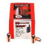 HORNADY 45c (.458) 350gr FP BULLET Flat Point 50/Box
