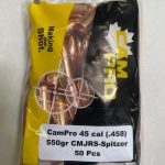 CamPro 45cal (.458) 550gr RS-Spitzer Bullet 50Bag