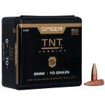 SPEER 6MM (.243) 70gr TNT BULLET HP 100/Box