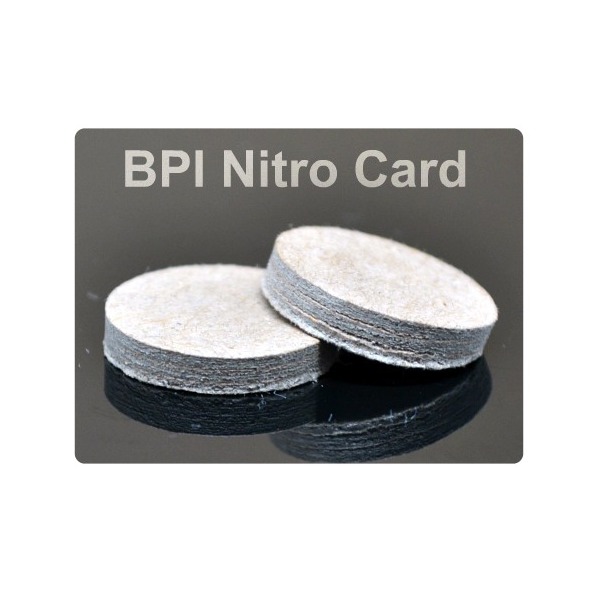 BPI MAXI NITRO CARD 410 BORE.125"/.412"-Dia 500/Bag