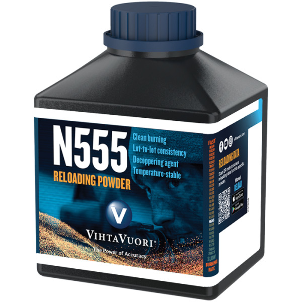 Vihtavuori N555 Smokeless Powder 1 Pound