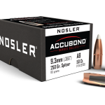 NOSLER 9.3MM(.366)250gr Sptz BULLET AccuBond 50/bx