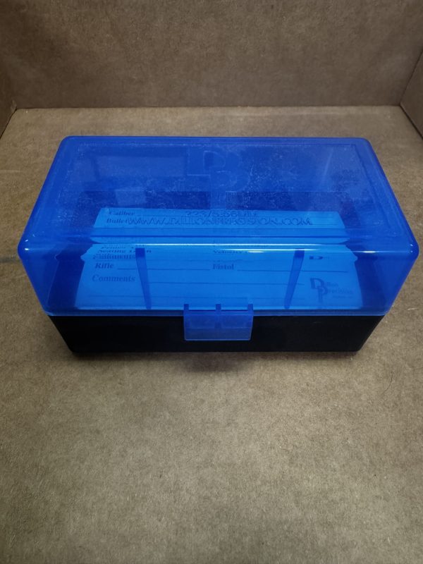 DILLON AMMO BOX 223 REMINGTON 50rd (SM RIFLE) 50/CS