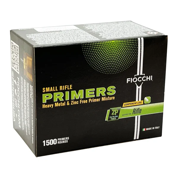 FIOCCHI PRIMER SMALL RIFLE LEAD-FREE 1500/bx